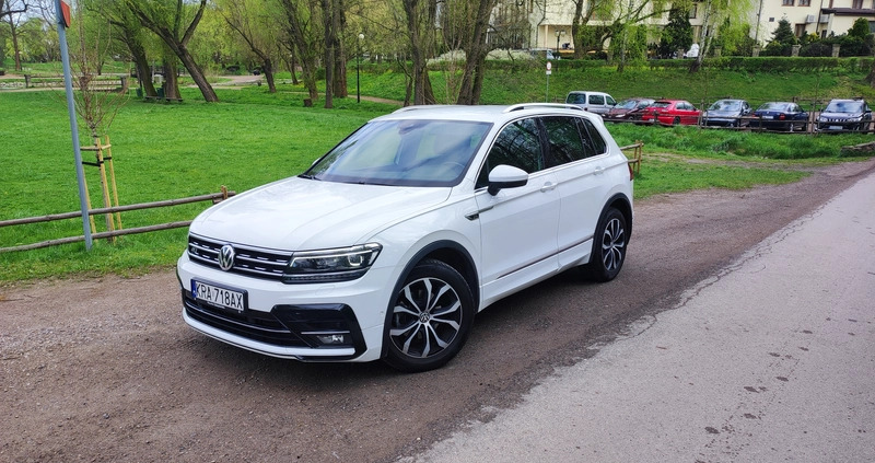 Volkswagen Tiguan cena 108900 przebieg: 180000, rok produkcji 2019 z Kraków małe 379